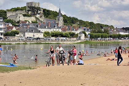 Plage, écluses et pressoirs en vallée du Cher