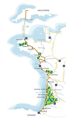 La Vélodyssée en Nouvelle-Aquitaine