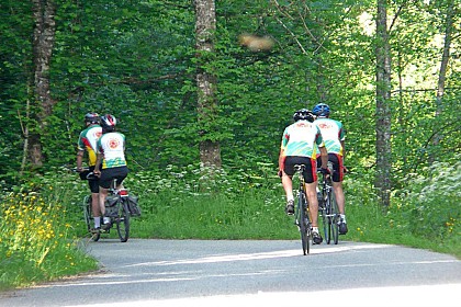 Cyclotourisme en Pyrénées Cathares 58kms