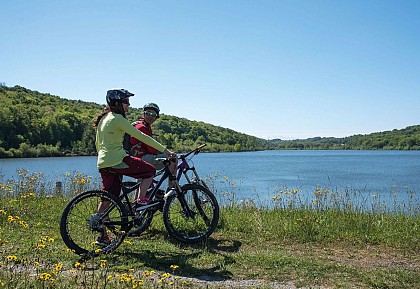 Lembeye : le chemin des lacs à VTT