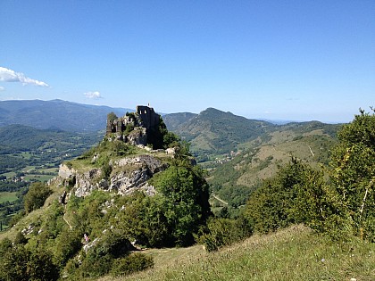 Cyclotourisme en Pyrénées Cathares 87.7km