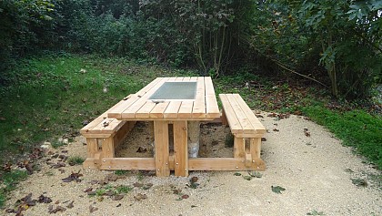 Aire de pique-nique des Ferrandières à Sermérieu