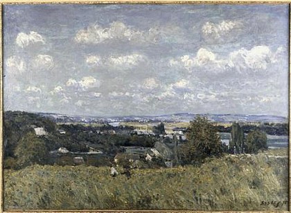 La Courbe de la Seine à Saint Cloud 1875