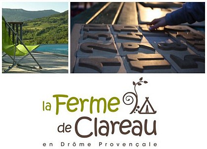 La Ferme de Clareau Lodges et camping en Drôme provençale