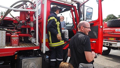 PRESERVATION DE LA FORET CONTRE LES INCENDIES ET VISITE DU CENTRE DE SECOURS