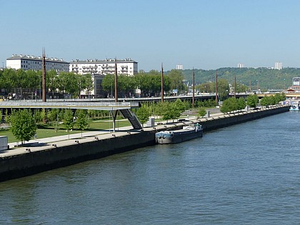 Aménagement des quais bas - rive gauche / Presqu'ile Rollet