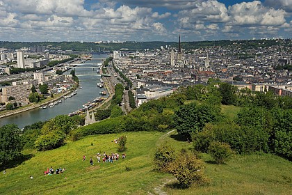 Panorama de la Côte Sainte Catherine