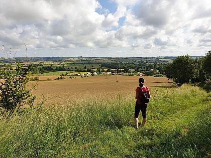 Point de vue sur la campagne lauragaise