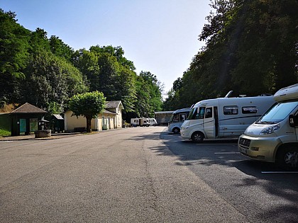 Uzerche motorhome site