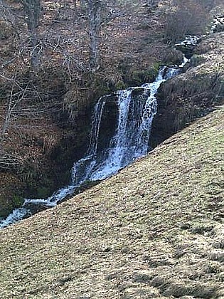 La cascade de la Vazèze