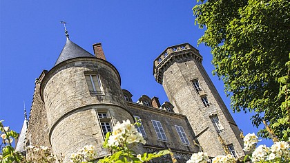 Salon de thé du château de Montmirail