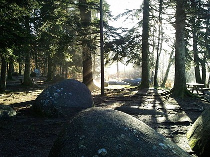Lac du Merle picnic area