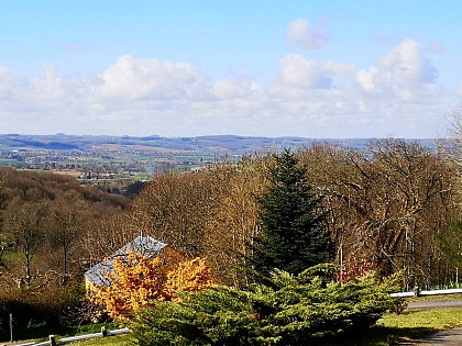 Panorama sur le bocage normand