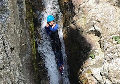 Canyon sensation Bas Chassezac en Ardèche - Demi journée