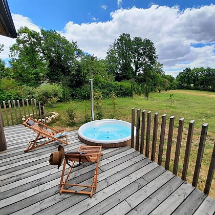 Gîte Les 2  cabanes - "La cabane du Haut"