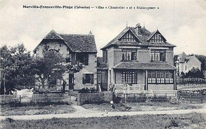 Villa Shakespeare N°14 et Chanteclerc au N° 9 av. de Montfermeil.