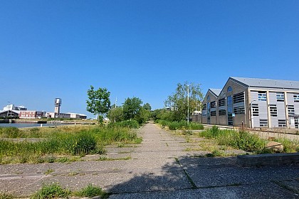 Le jardin fluvial du quartier de l'Eure
