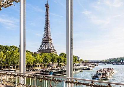 Tour de Paris en bus panoramique - Arrêts multiples - Pass 1, 2 ou 3 jours + Croisière sur la seine avec Vedettes de Paris