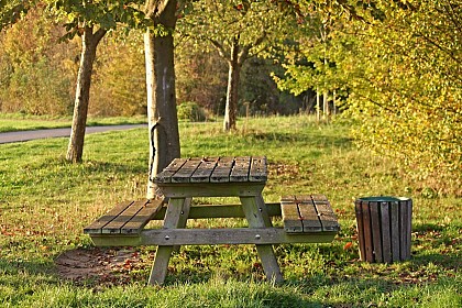 Aire de pique-nique à Beaugency (bord de Loire)