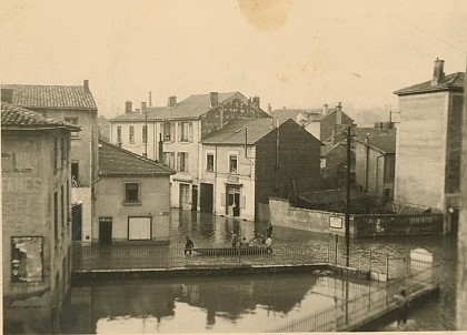 Inondations à la Saulaie