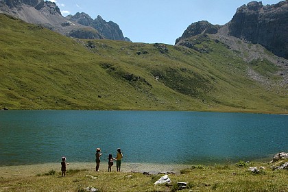 Le lac de la Plagne
