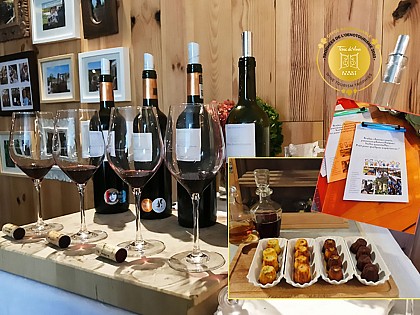 Le Goûter dans les Chais au Château Hourtin-Ducasse