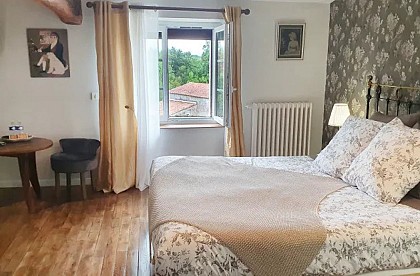 MAISON D'HÔTES LES PLAISIRS DU LAC - Chambre le repos du poète