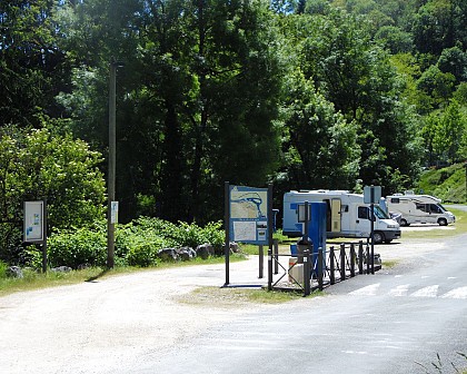 Beaulieu sur Dordogne motorhome site