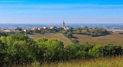 Point de vue du Château de Séguenville