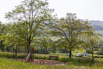 Aire de service pour les campings-cars