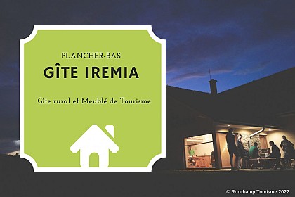 Gîte IREMIA