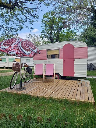 Caravanes Vintage - Camping la Bohème