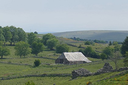 Vue sur la grange du Four