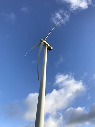 Point de vue et éoliennes