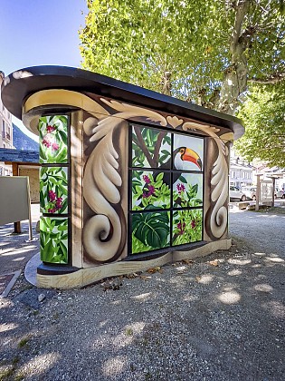 Fresque : Toucan