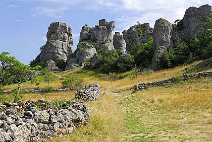 Ruiniform rocks of Roquesaltes