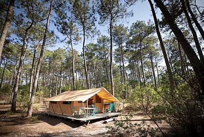 Camping Huttopia – Lac de Carcans