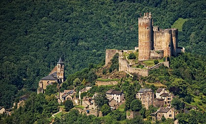 Najac : un des plus beaux villages de France