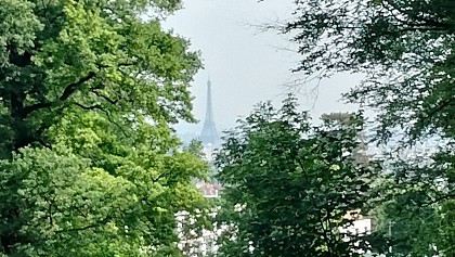 Point de vue sur la tour Eiffel