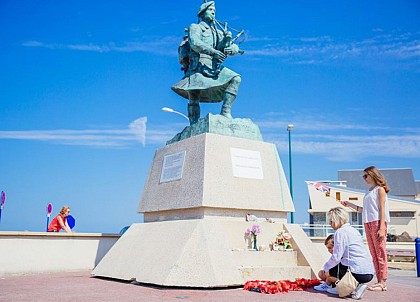 Statue du piper Bill Millin