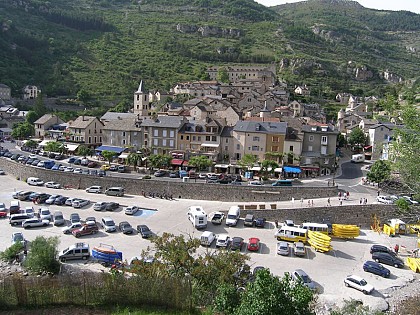 Pause déjeuner à St Enimie