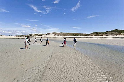 Plage du Sémaphore à Portbail