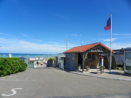 Aire de stationnement et de service du Camping Le Grand Sable