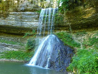Tufa waterfall