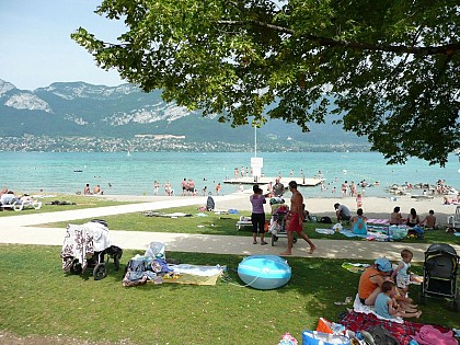 Plage municipale de Sevrier