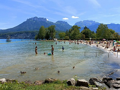 Plage municipale de Saint-Jorioz