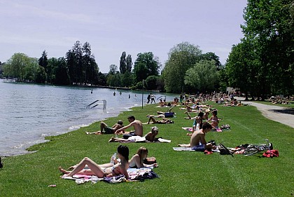 Albigny beach