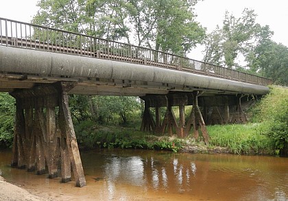 La Pouloye, Pont de Trensacq