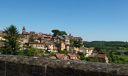 Vue sur la Cité Médiévale