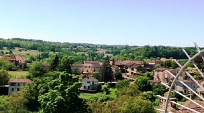 Vue sur la Vallée de la Nauze